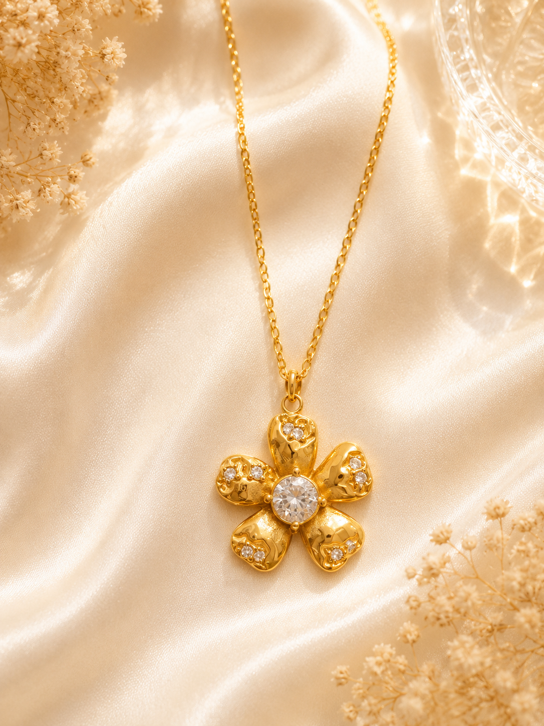 Golden Bloom Necklace