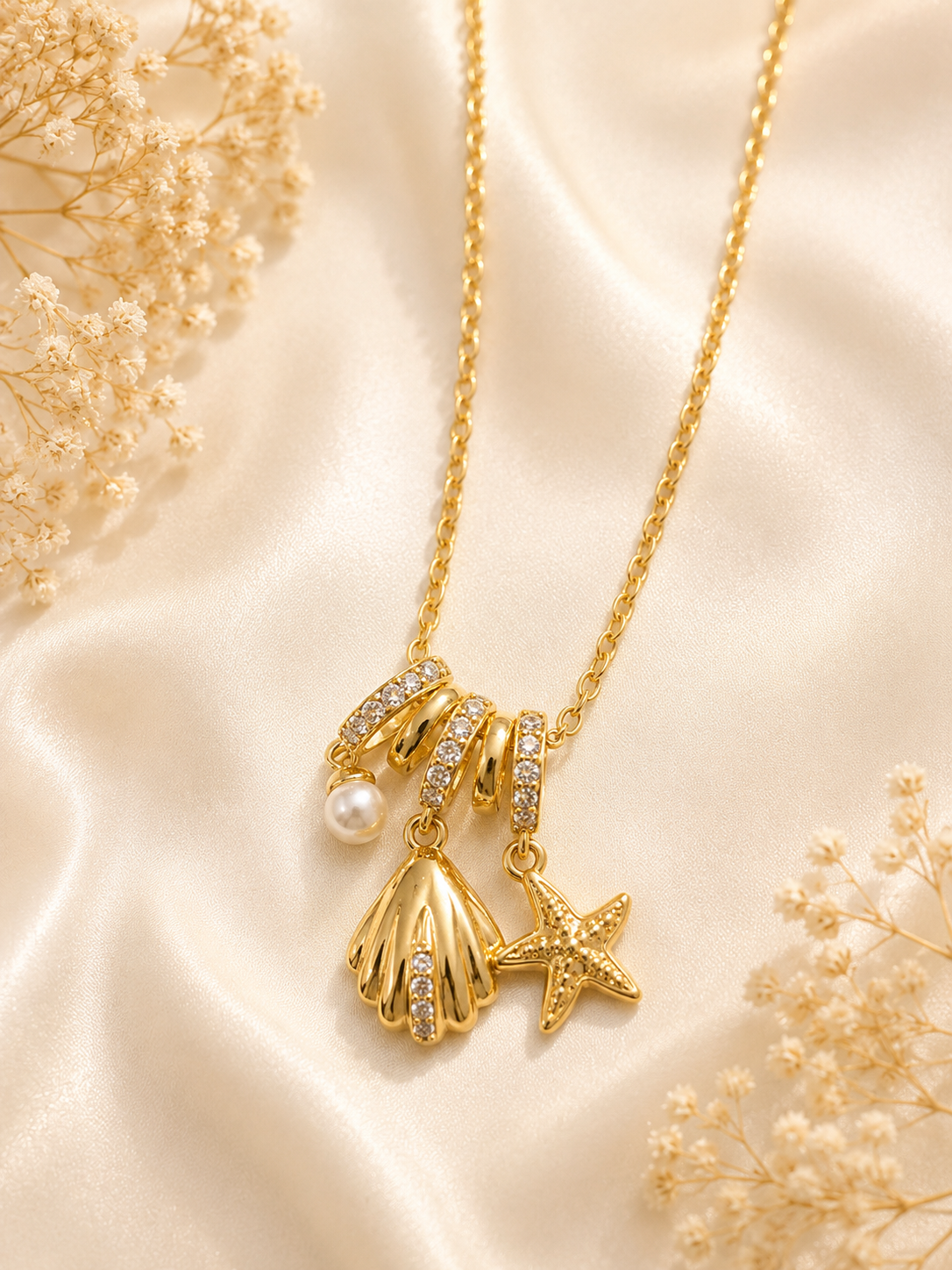 Ocean Charm Necklace