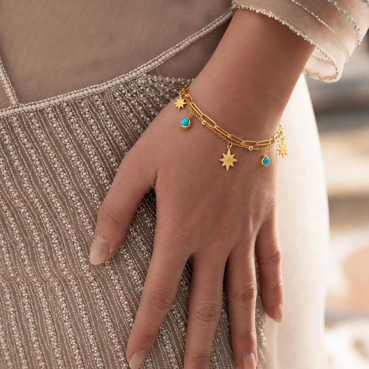 Azura Star Charm Bracelet