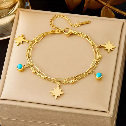 Azura Star Charm Bracelet