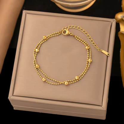 Liora Double Bead Bracelet