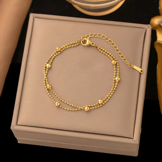 Liora Double Bead Bracelet