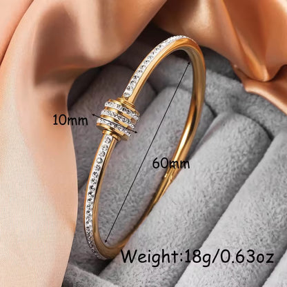 Seraphina Crystal Bangle