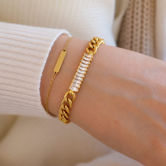 Celestia Crystal Link Bracelet