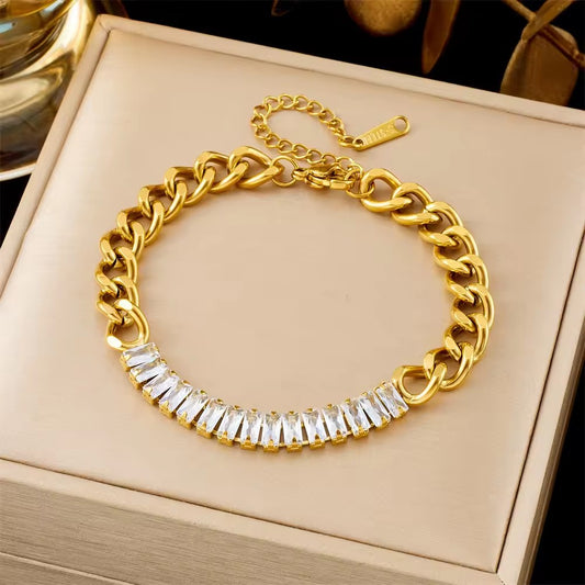 Celestia Crystal Link Bracelet