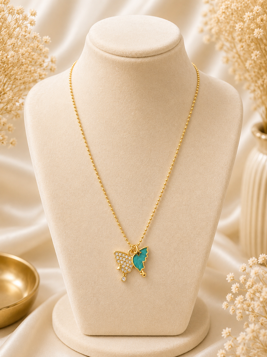 Butterfly Charm Necklace